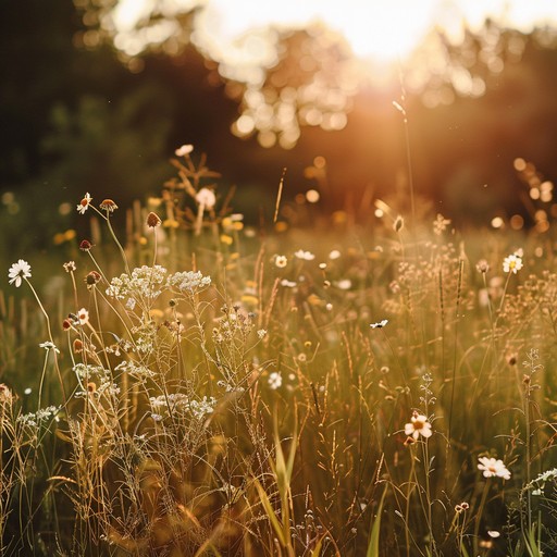 Embrace the tranquil charm of a summer meadow with gentle, soothing folk melodies that evoke a sense of peace and nostalgia. Perfect for unwinding, this track blends soft acoustic guitar with light percussion and subtle harmonics, bringing the warm hues of the countryside to life