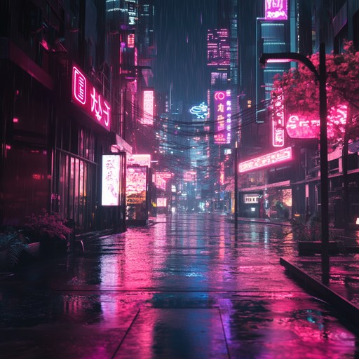 Dive into relaxing synthwave melodies, capturing the peace of neon lit urban nights. Soothing synths and retro vibes create an ambiance of tranquility and escape.