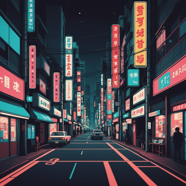 An audio journey through the neon lit streets of tokyo, blending gritty j pop elements with the bustling energy of city nights. This track features a blend of electronic tones and traditional japanese instruments, capturing the essence of urban life with a gritty twist.