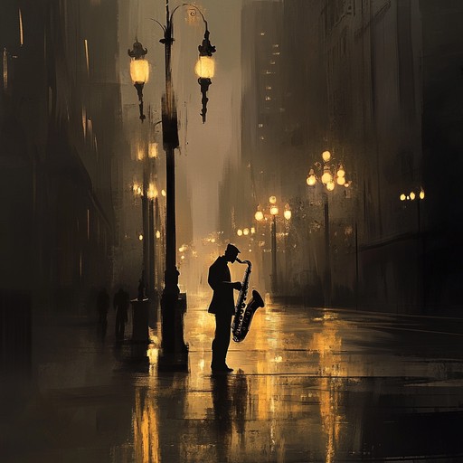 A heartfelt instrumental jazz composition that paints a vivid picture of solitude in the silent city nights, evoking feelings of nostalgia and melancholy.