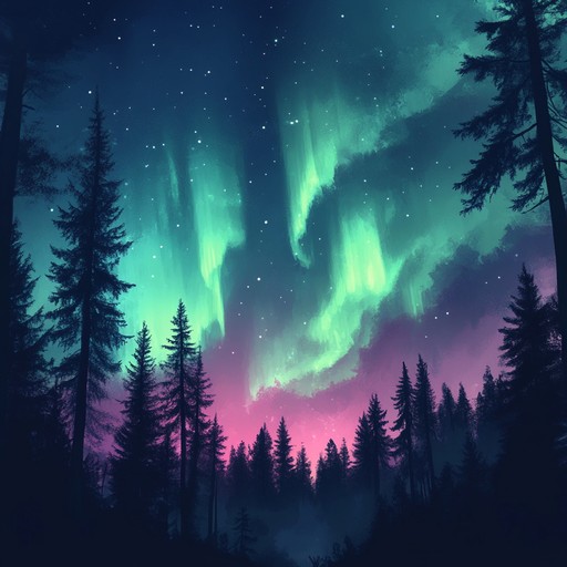 Aurora borealis drift, a suomipop gem, captures the mystical splendor of the northern lights through atmospheric synths and haunting piano, painting a vivid picture of finland's serene and magical landscape.