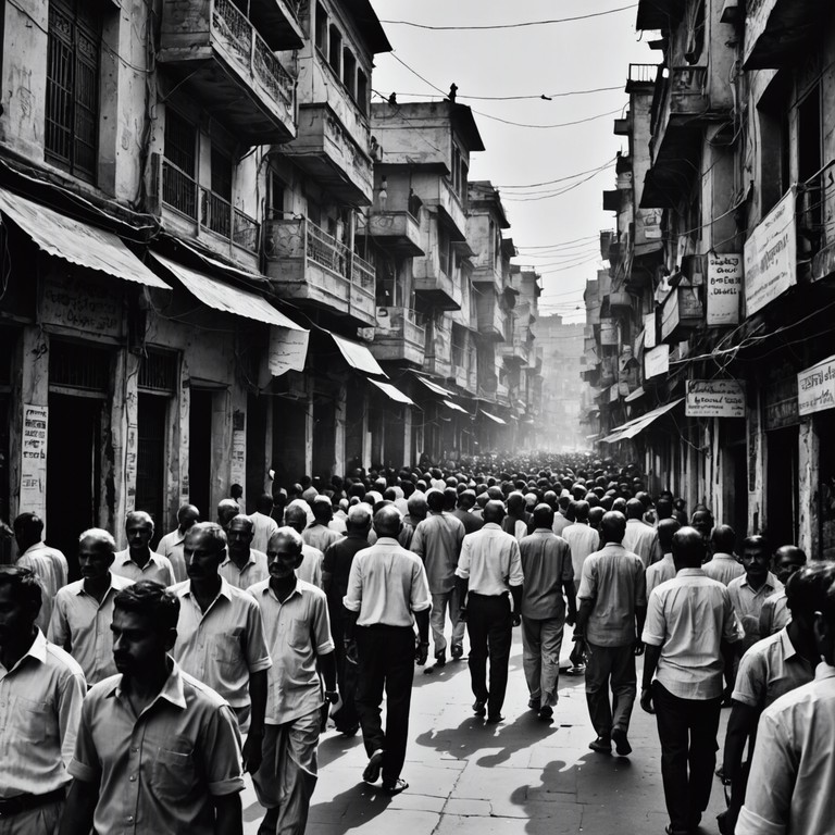 Imagine a journey through the bustling streets of varanasi, where every corner offers a distinct sonic experience. This track, a dynamic interplay of sitar and rock, invites the listener into an immersive auditory exploration of tradition and modernity, echoing the soul of one of the world's oldest inhabited cities.