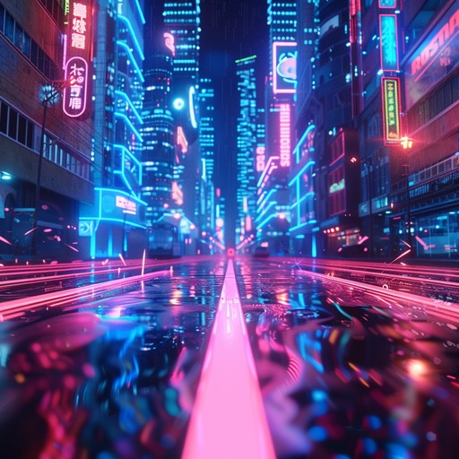 A vibrant instrumental track featuring uplifting synth melodies that drive a euphoric wave of 80s nostalgia. Combining powerful drum machines and shimmering arpeggios, it transports listeners to neon lit streets and pulsing dance floors, capturing the essence of the era's optimism and exuberance.