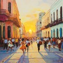 uplifting afro cuban instrumental with energetic rhythms and melodies