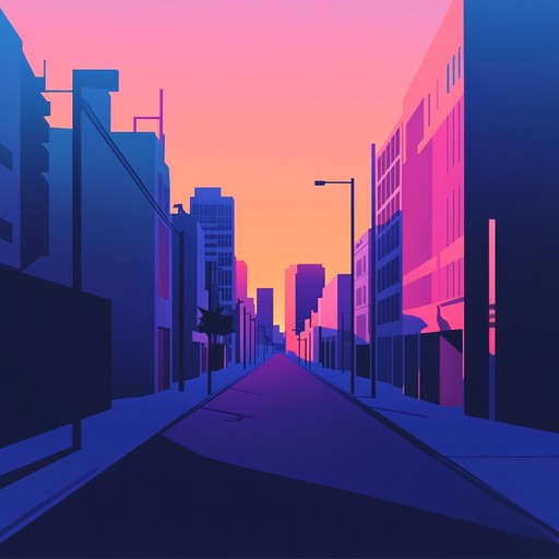 Imagine walking through a bustling city at night, neon lights flickering, while a smooth ambient track envelops the urban soundscape, blending the lively chatter and distant traffic into a rhythmic, ethereal experience. The instrumentation is minimal yet captivating, offering a fresh perspective on everyday city sounds turned into a groove infused ambience.