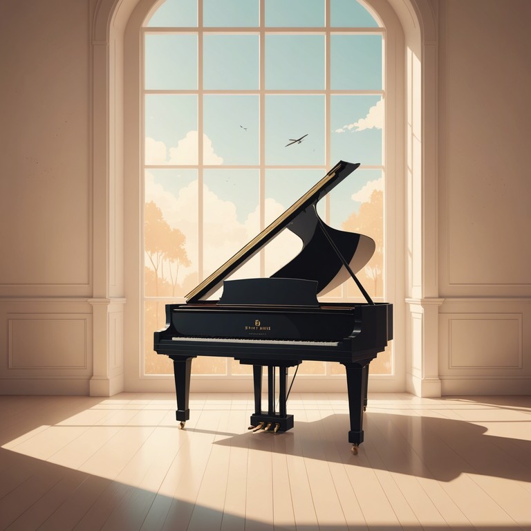 Echoes of remembrance employs gentle piano melodies to deeply stir the emotions, offering a sonic environment ideal for reflecting upon life's moments. Each note resonates with the subtlety of past experiences, crafting a timeless soundscape that is both reflective and ethereal in its simplicity.