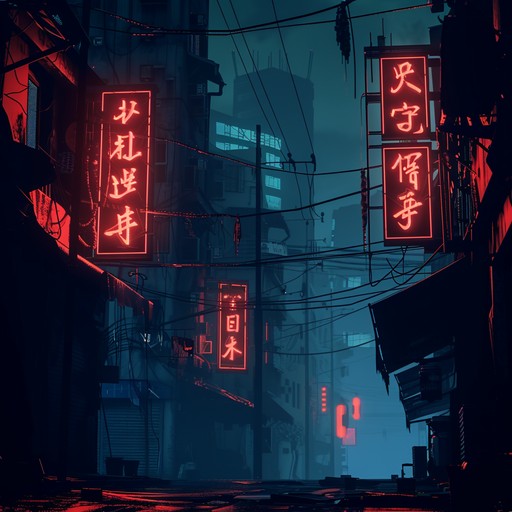 Transport into a city where the streets tell tales of unseen dangers. This darkwave track combines pulsing bass and eerie synths, capturing an eerie night under urban skylines. Inspired by neon lights and shadowy corridors, it evokes a sense of mystery and hidden truths.