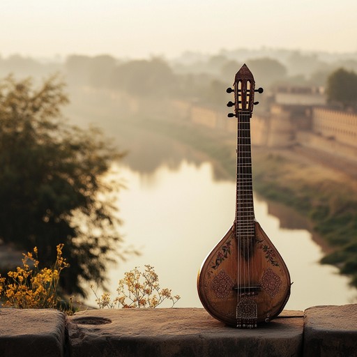 This calm bhangra instrumental mixes soothing melodic rhythms with a tranquil ambiance. Ideal for relaxation, the blend of traditional indian beats with a melodic sitar creates a peaceful setting, reminiscent of a quiet evening in the punjabi countryside.