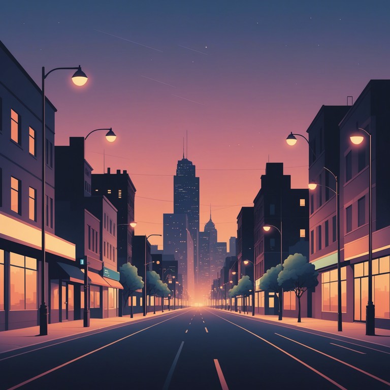 Crafting an auditory journey through the quieter moments of urban life, this track uses soft piano keys to explore themes of reflection and the resonance of past affections left behind in the urban sprawl.