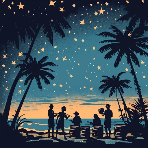 A spellbinding fusion of rumba rhythms and melodies that transport the listener to a caribbean night filled with mystery and enchantment. The congas create a vibrant journey, layering traditional sounds with modern influences, evoking deep folklore tales.