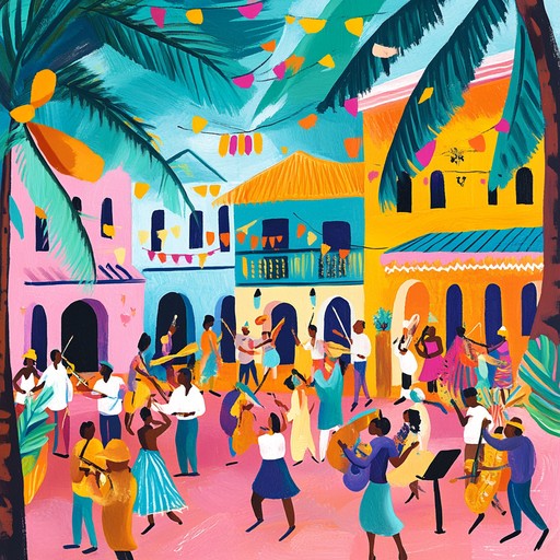 An exuberant instrumental cumbia track that brings the spirit of a tropical fiesta to life, with lively accordion lines, dynamic percussion, and an irresistible rhythm that gets everyone dancing.