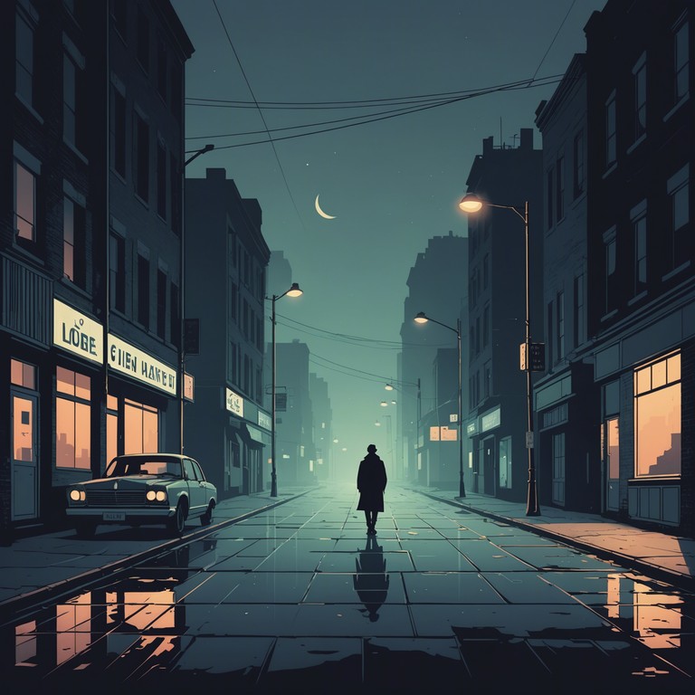 This track captures the essence of urban solitude and introspection through sparse, deep dub rhythms. Minimalist beats and an echoing bass line convey a sense of wandering through empty city streets at night, reflecting on life's quieter moments.