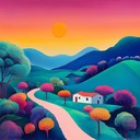 sertanejo rhythms and surreal sounds create vibrant trip