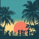 cheerful blend of oldies sounds and summery brightness.