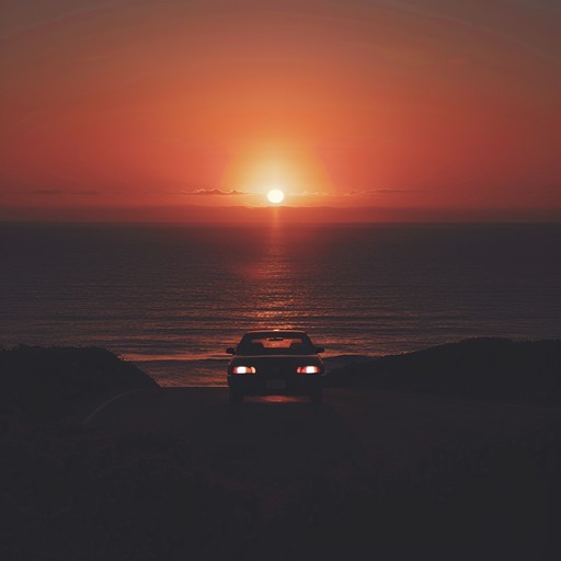 Envision a tranquil drive along the seashore, the sun dipping below the horizon. This composition layers delicate guitar riffs with soft, rhythmic support, providing the perfect soundtrack for unwinding after a long day.