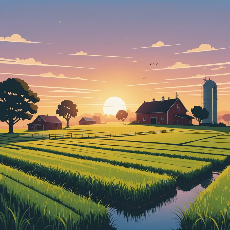 Embrace the warmth of a countryside morning drenched in sunlight, where the promise of the day stirs with every note. This track combines the raw beauty of rural life with cheerful and inspiring melodies, perfect for starting any day with optimism.