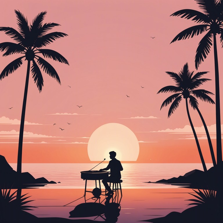 This chilled instrumental track blends classic calypso rhythms with modern soothing ambience, ideal for unwinding or gentle background music at a beachfront gathering. The piece combines traditional steelpan melodies with modern production techniques to create a serene soundscape reminiscent of a peaceful caribbean sunset. Perfect for relaxation and mental escape.