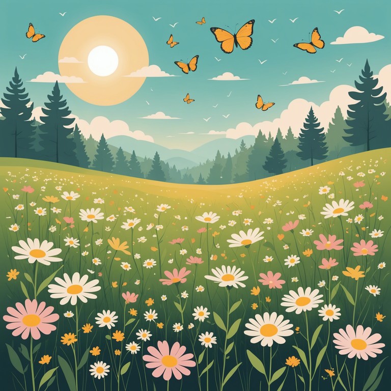 This orchestral piece joyously captures the essence of spring, with each note echoing the vibrant life and colorful bloom of the season. The music is designed to lift spirits and celebrate the warmth and beauty of nature's renewal.