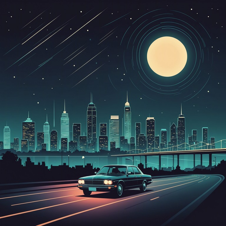 The track captures the exhilaration of a midnight car chase, mixing sharp, quick beats with deep bass lines and a thrill inducing rhythm that evokes the feeling of speeding through a neon lit city. Perfect for a heart pumping listening experience or a high intensity scene in media.