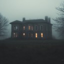 an unsettling tune evoking the chilling atmosphere of haunted dwellings