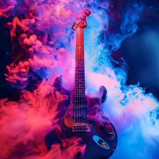 Experience an electrifying fusion as funky rhythms and heavy guitars intertwine, bringing intense rap flows to life in an unrestrained energetic symphony.