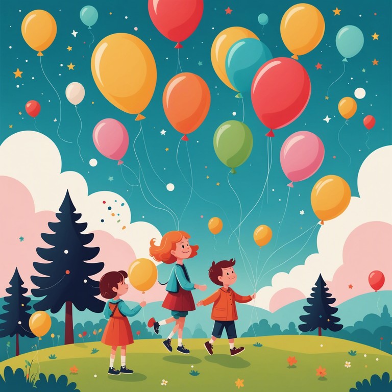 An enchanting, celebratory tune that uses an array of brass instruments to create a sense of accomplishment and joy in young listeners, ideal for educational and motivational contexts.