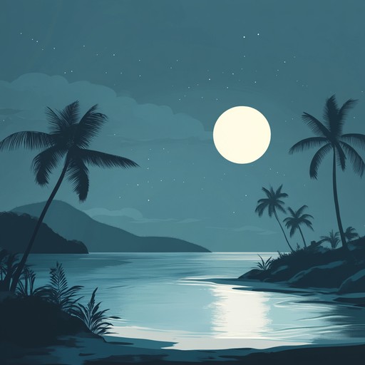 An instrumental track that combines ethereal ambient textures with exotic instruments, creating a tranquil downtempo piece that evokes the calmness of moonlit nights in distant lands