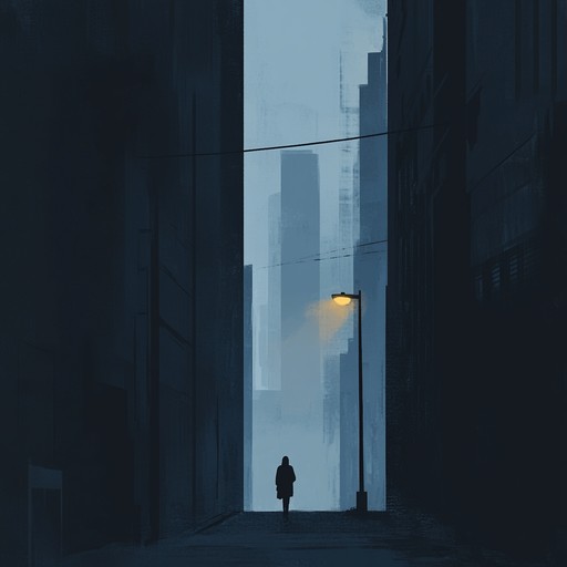 This instrumental rock track captures the essence of wandering alone in a city at night, with haunting melodies and echoing guitar riffs that convey feelings of isolation and introspection beneath the glow of streetlights.