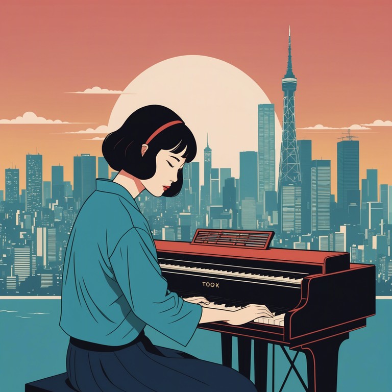 An alternative take on the original, tokyo's gentle echoes dives deeper into the soul of the city, capturing the essence of calm and peace with every note played on the koto.