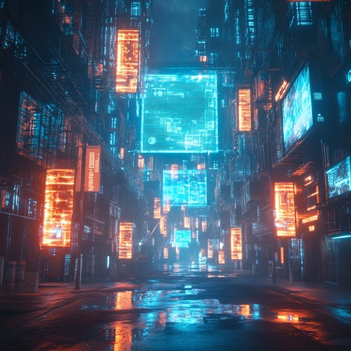 Immerse in a melancholic cyberpunk world with reflective synthetic tones and a captivating electronic beat. This track narrates an emotional journey through a neon horizon, capturing the essence of digital nostalgia and solitude.