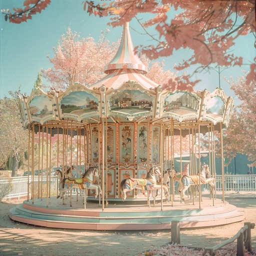 A whimsical downtempo piece featuring quirky carousel inspired melodies that transport listeners to a dreamy, nostalgic world. Playful instrumentation dances with soft beats, creating an enchanting and magical atmosphere that's both comforting and surreal.