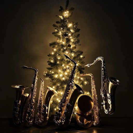 Experience the holidays through this upbeat jazz composition, merging soulful undertones with traditional festive spirit. The saxophone leads, supported by rhythmic piano, create an ambiance that is both cheerful and reflective.