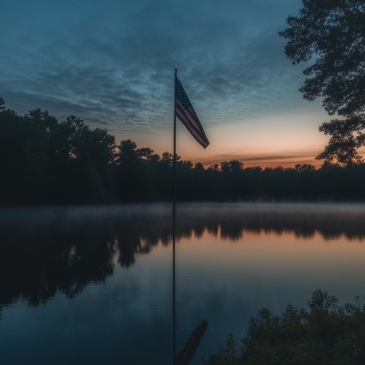 An evocative instrumental piece that traverses the emotional landscape of national identity, blending tender piano melodies to inspire introspection, gratitude, and patriotic pride