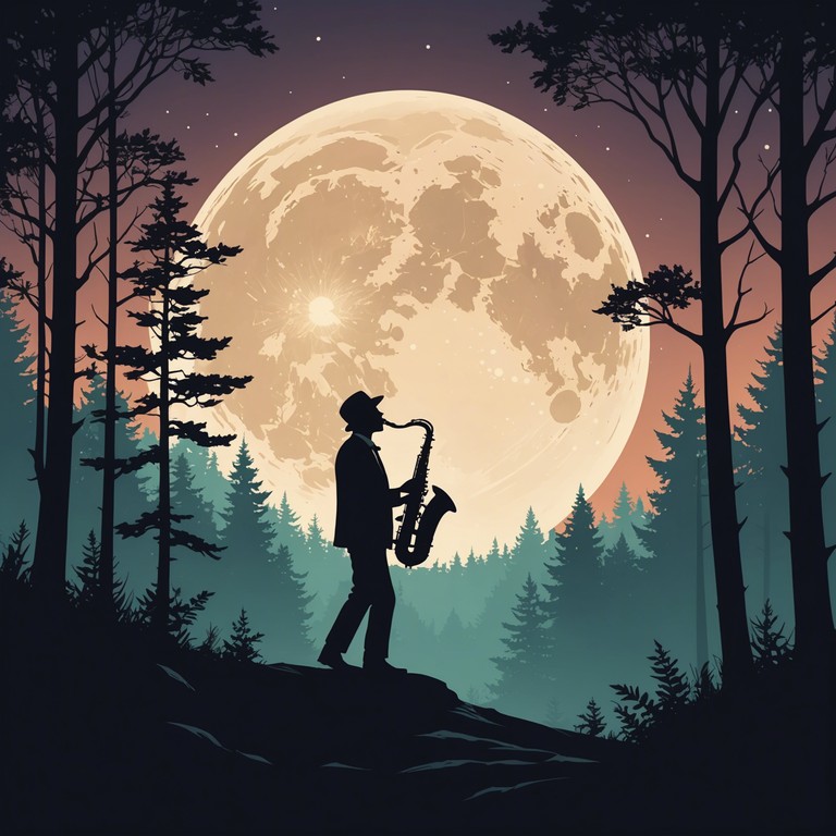 This track combines the smooth sophistication of jazz with the deep, emotional essence of soul music, creating a mystical soundscape. The piece will evoke feelings of wandering through a shadowy, enchanted glade under a full moon, with unpredictable turns and ethereal melodies that linger in the air.