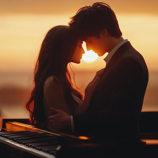 A soft instrumental piece features piano and strings that evoke feelings of love and introspection, creating a serene and romantic ambiance. The melody invites listeners to linger in tender moments of reflection, surrounded by a tranquil musical landscape.