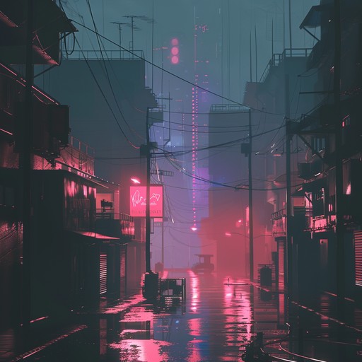 The track captures the essence of a bustling city at night, with vibrant rhythms and pulsing synth lines that create an urban soundscape, reflecting lights, energy, and the fast-paced life of city dwellers. This mixture evokes a sense of excitement and constant movement, perfect for evoking the bustling nightlife.