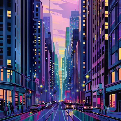 Immerse in this upbeat trip hop track that paints the vibrant scenes of a bustling urban jungle. The smooth beats and engaging rhythms are layered with lush soundscapes, bringing a fresh, modern twist to the genre, perfectly capturing the dynamism and vibrancy of city life.