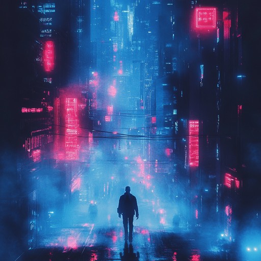 Dive into a dark digital world where eerie synths and pounding basslines create a foreboding atmosphere, blending the catchiness of j pop with chilling elements. It's music for neon lit alleyways haunted by digital spirits.