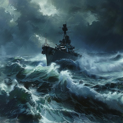 A touching composition capturing the grief of the russian navy, with weeping strings and ghostly echoes. Melodies reflect loss and longing as waves crash