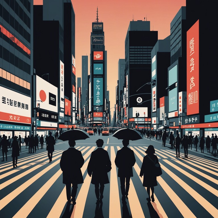 Exploring the contrast between shibuya's bustling streets and the introspective shadows that they cast, this instrumental piece captures the essence of urban solitude and the enigmatic allure of the city at night.