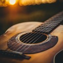 soulful guitar melodies capturing nostalgic, sunset moments