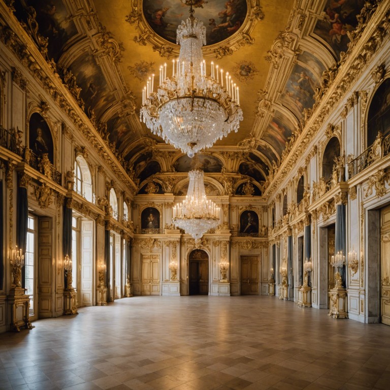 Imagine the opulent courts of versailles, with velvety textures and grandeur captured in a bold, baroque inspired instrumental. This composition layers the majestic tones of a harpsichord to weave a rich tapestry of sound that reflects the splendor and heightened drama of an 17th century royal court.