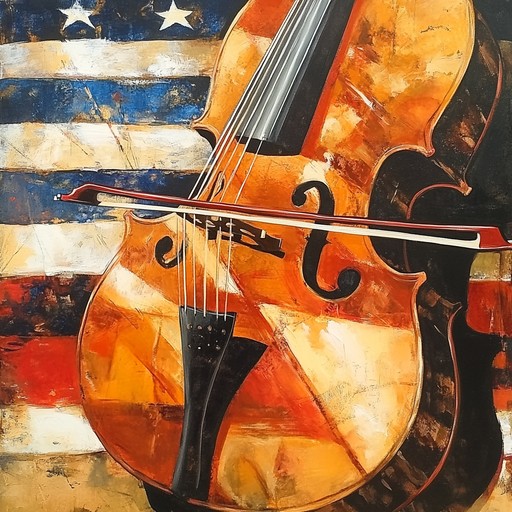 A heartfelt instrumental piece that fuses romantic harmonies with patriotic fervor, featuring expressive cello melodies that evoke love and devotion to one's homeland, creating a moving musical journey