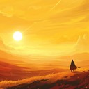 majestic, serene orchestral journey evoking a peaceful epic adventure