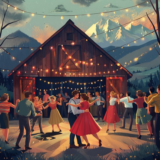 Capturing the heart of appalachian celebrations, this vibrant banjo driven tune propels listeners into a dancing frenzy, ideal for rustic gatherings and nature inspired scenes