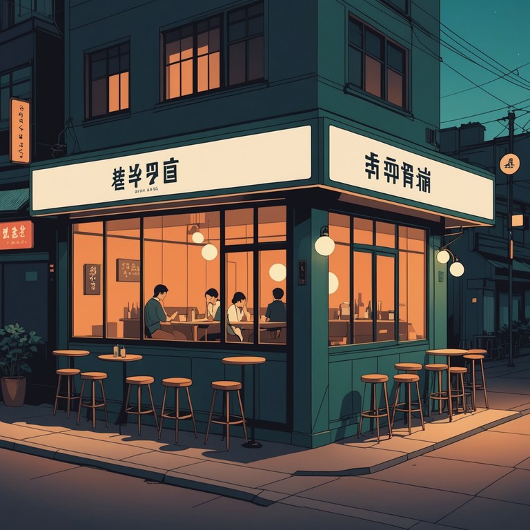 A track that perfectly captures the essence of a romantic k pop influenced evening, with smooth synthesizes that provide a gentle, caressing background, ideal for lovers or solitary musings under the neon lights of seoul.