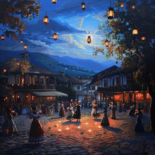 This track invites listeners to immerse themselves in a night of joyous celebration under the starry skies of bulgaria, where traditional sounds meet modern beats in a dance of cultural pride and joyous festivities.