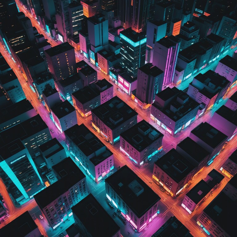 Embrace a wild sonic ride through cityscapes with pulsating beats and unpredictable synth patterns that craft a visceral dance experience. Evoke the feeling of racing through a neon lit metropolis at night.