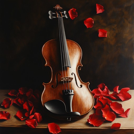 An intense violin led capriccio that embodies the fiery dance of love. The instrumental piece weaves through intricate and quick changing passages, portraying the roller coaster of emotions in a romantic relationship. With its roots in the classical romantic era, it brings a modern touch to timeless themes, creating a captivating and dynamic auditory experience.