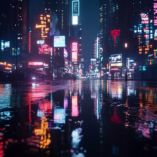 Immerse in the serene yet vibrant nocturnal atmosphere of a bustling cityscape with this sophisticated downtempo track. Gentle beats, smooth melodies, and lush textures converge, painting a picture of city lights reflecting off rain soaked streets. Ideal for late night relaxation or urban exploration.